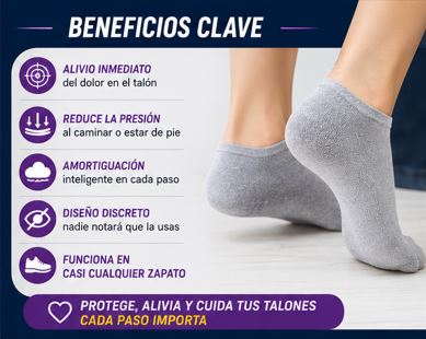 Talonera Solo Fondo – Alivio Inmediato para el Dolor de Talón