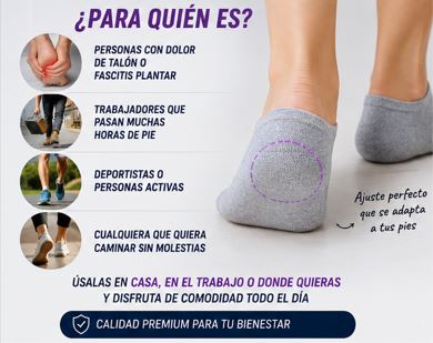Talonera Solo Fondo – Alivio Inmediato para el Dolor de Talón