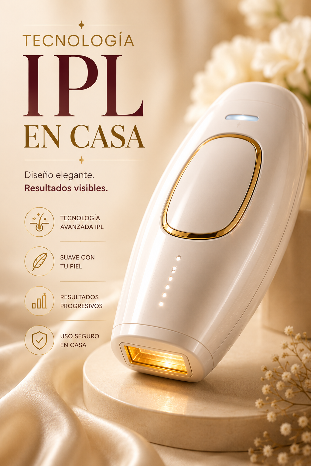 Depilador Láser Ipl