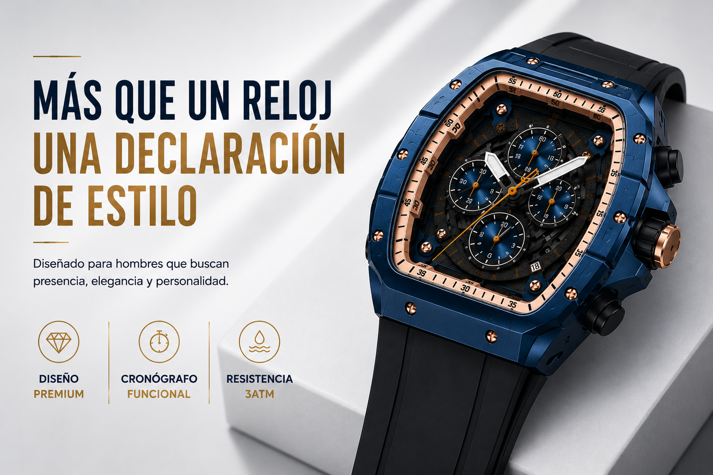 Reloj G-Force H3996G – Cronógrafo Deportivo de Alta Precisión