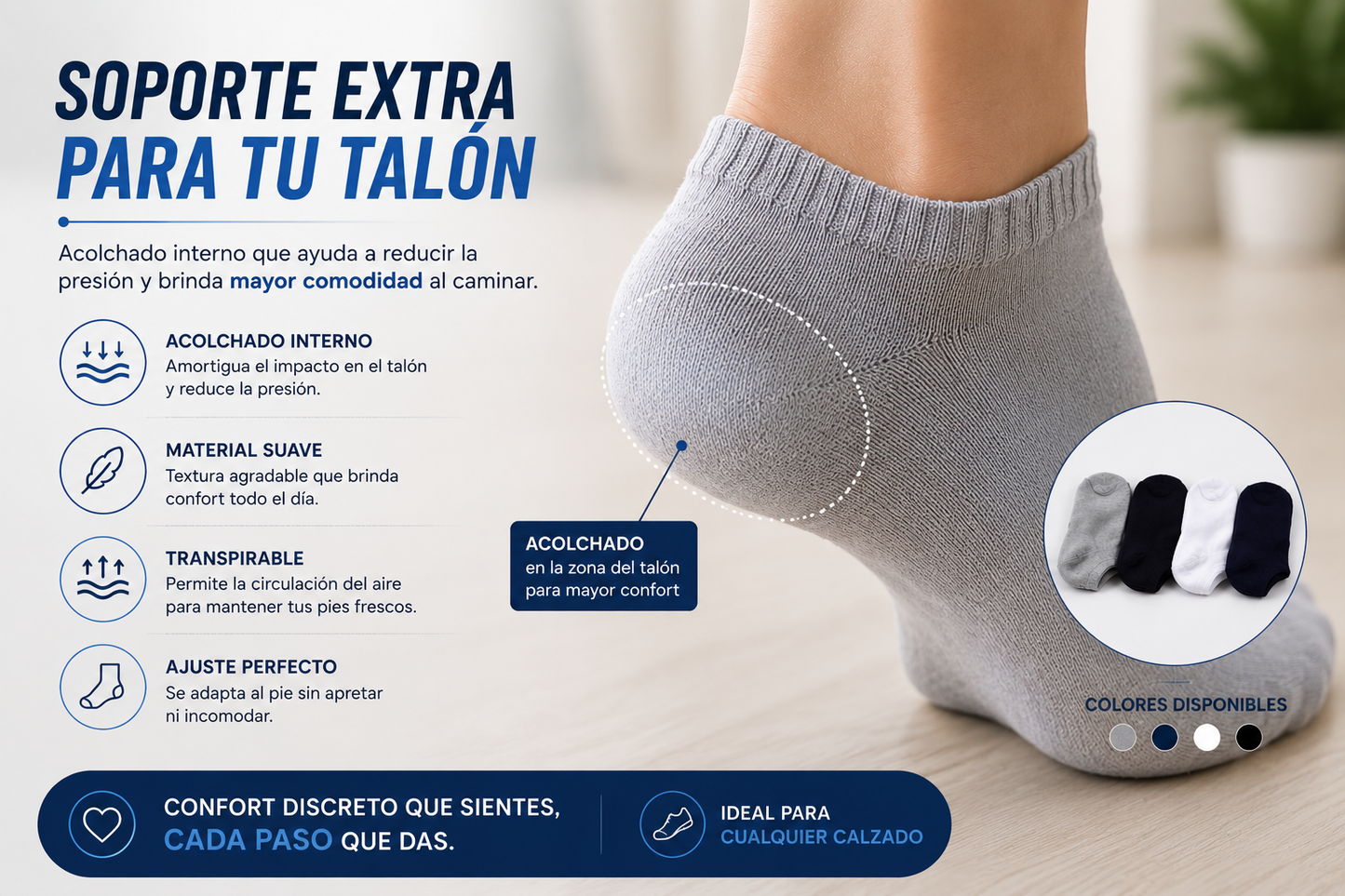 TALONERA SOLO FONDO – MAYOR CONFORT EN CADA PASO