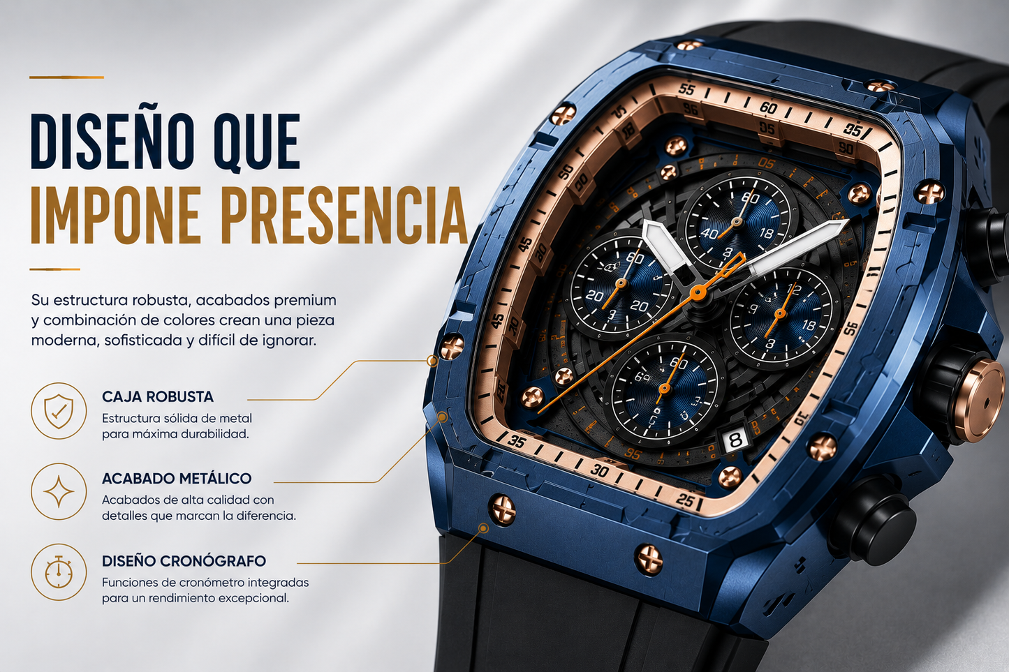 Reloj G-Force H3996G – Cronógrafo Deportivo de Alta Precisión